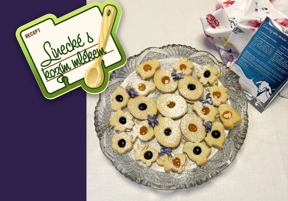 Linecké so Sušeným kozím mliekom