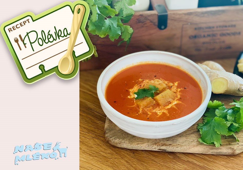 Paradajková polievka pre deti od 12 mesiacov