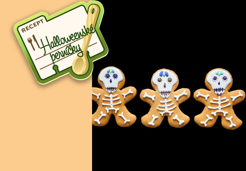Halloweenské perníčky