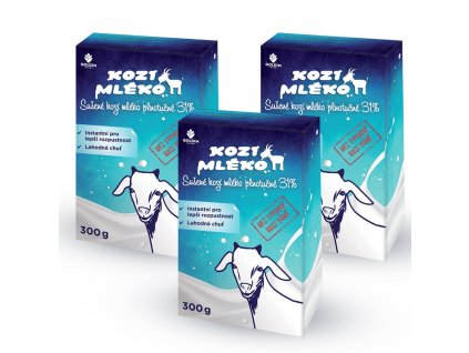 Sušené kozí mléko instantní multipack 3×300g