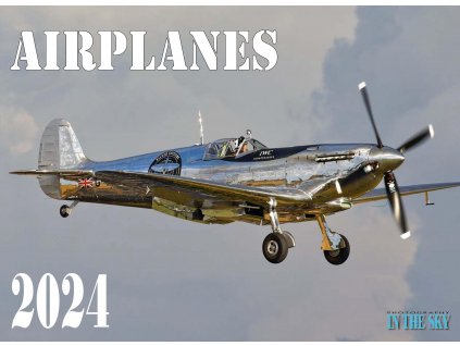 Nástěnný kalendář Airplanes 2024