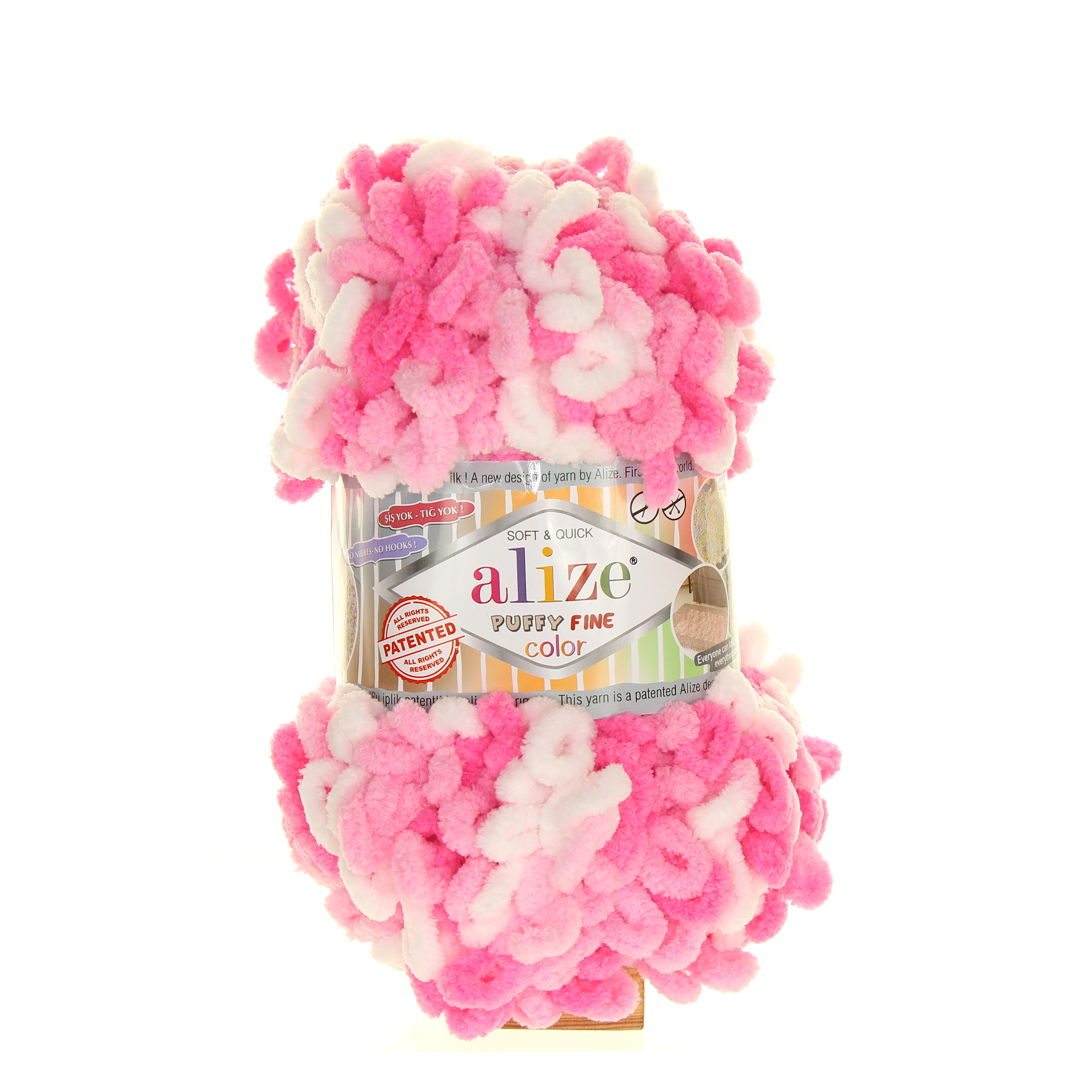 Alize Puffy Fine Color barva 6383