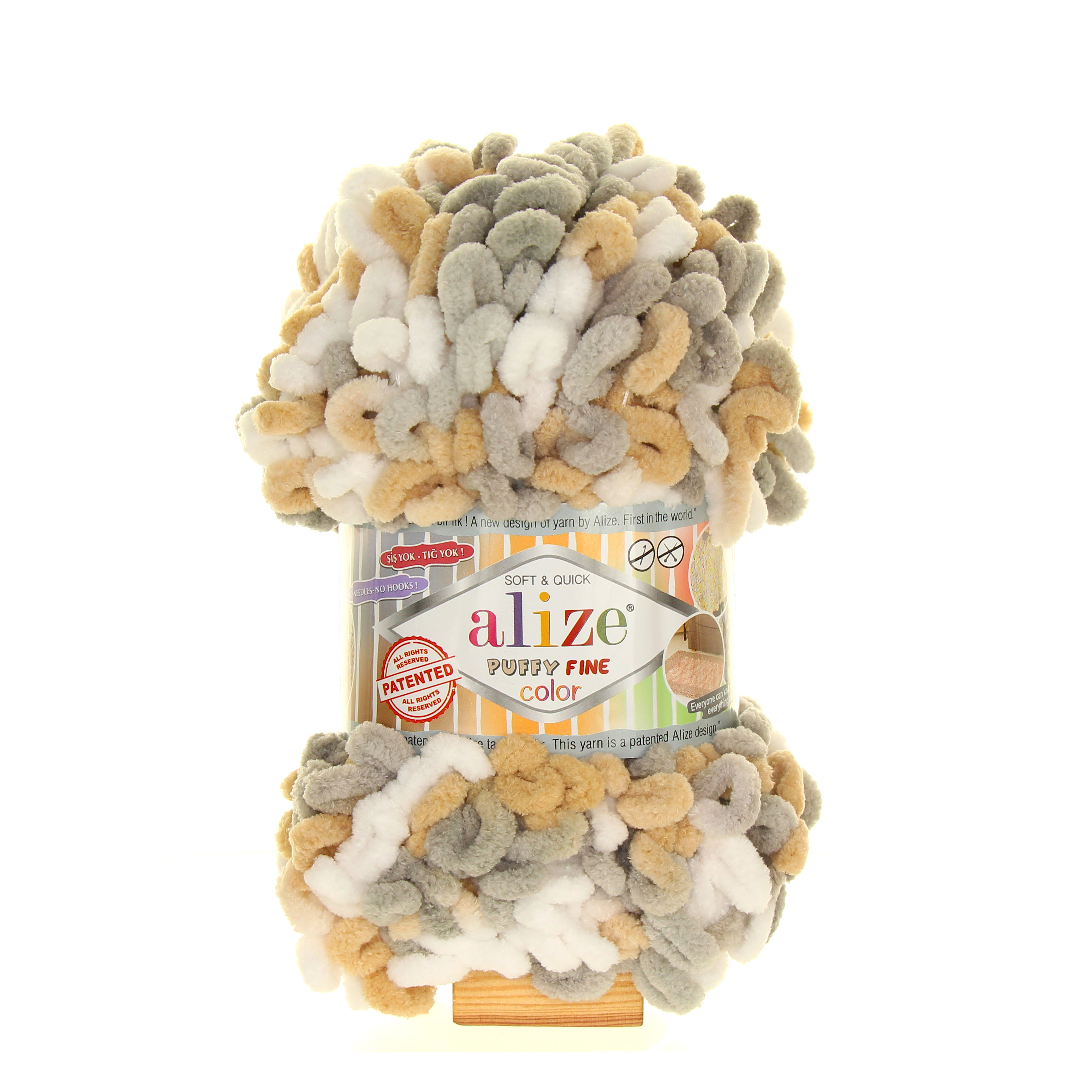 Alize Puffy Fine Color barva 6403