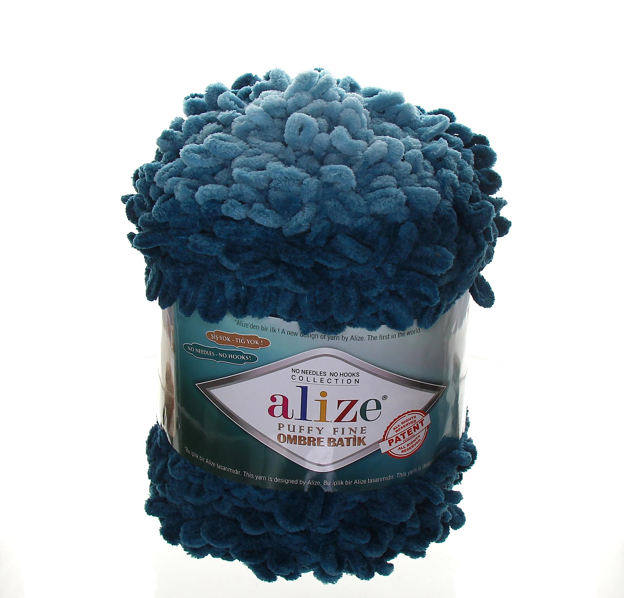 Alize Puffy Fine Ombre Batik Farbe 7263