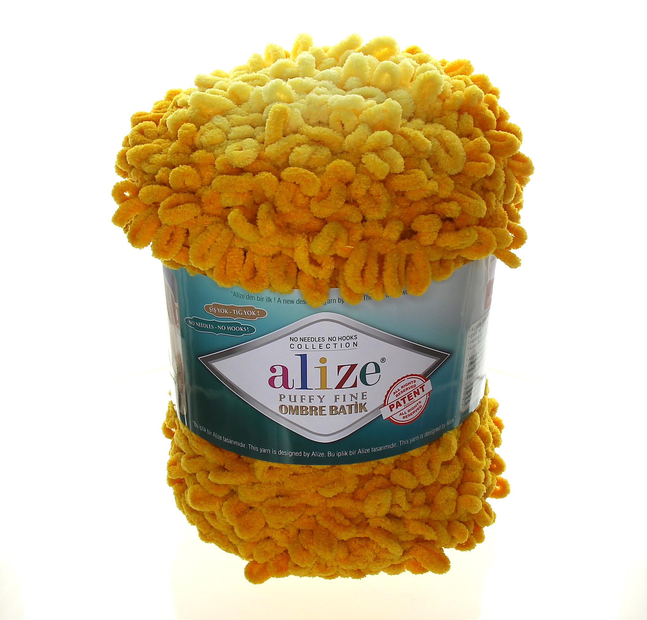 Alize Puffy Fine Ombre Batik Farbe 7278