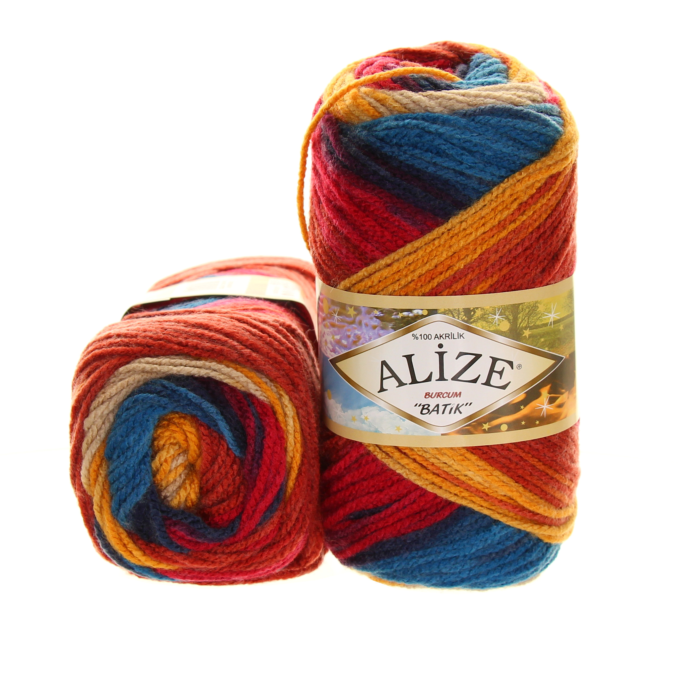 Alize Burcum Batik barva 4340