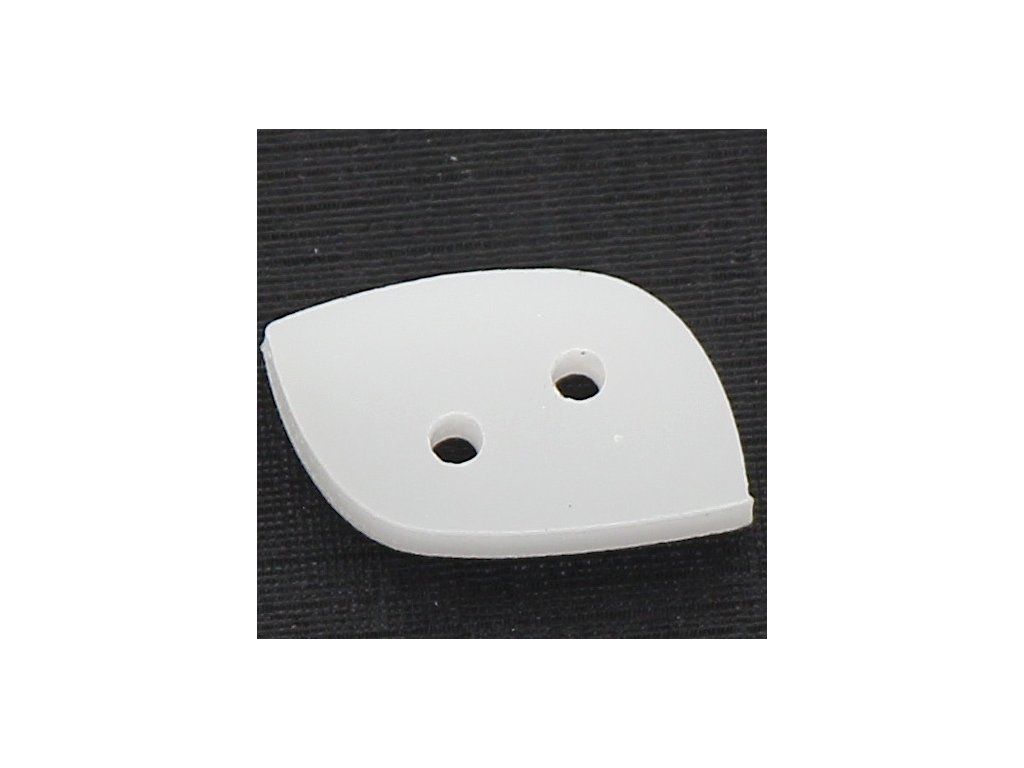 32135 PLEXI KNOFLIK MLECNY LISTECEK 2CM