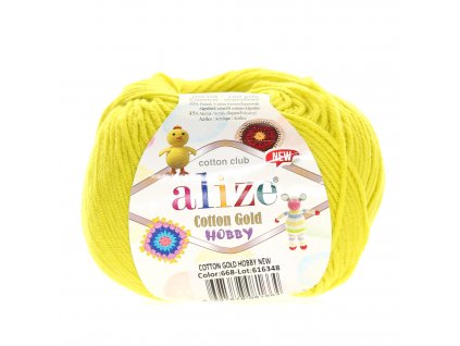 Cotton Gold Hobby limetka 668