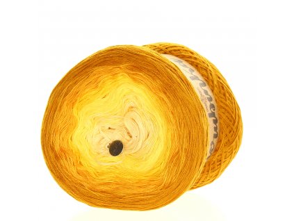 Cherubínka 3 nitka 1500m Yellow Ombre