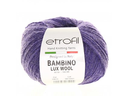 Bambino Lux Wool fialová 70615