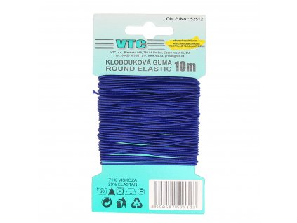 Klobouková guma modrá