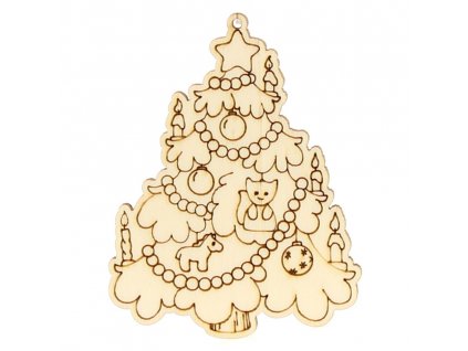 990073 NG TOPOL DEKORACE VANOCNI STROM 8CM