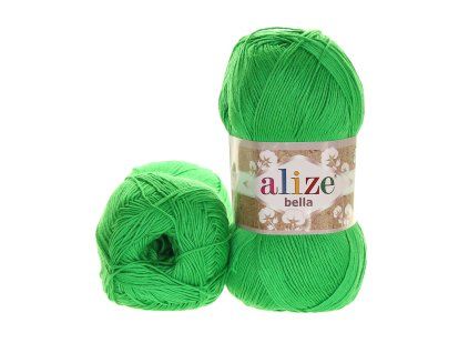 Alize Bella 100 zelená 455