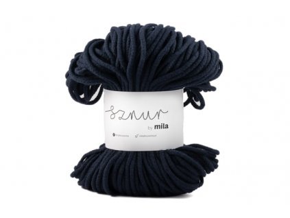 2911 bavlnena snura mila 5mm granatova