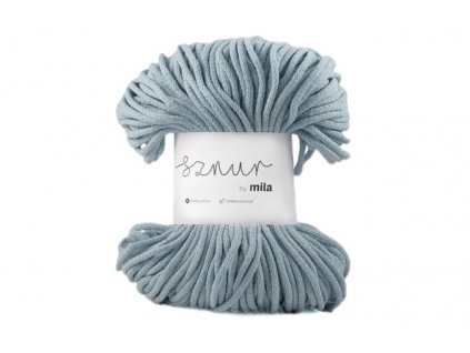 2983 bavlnena snura mila 5mm modra blankytna