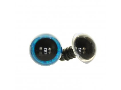 59210 OCI METALICKE TYRKYSOVE 14MM