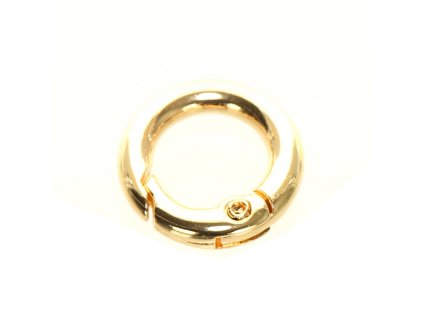 3205 KARABINA ZLATA KROUZEK 20MM