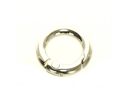 3206 KARABINA STRIBRNA KROUZEK 20MM