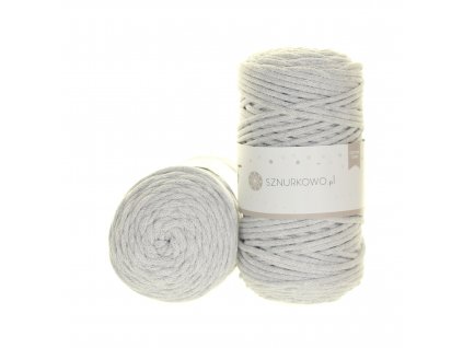 SZNURKOWO BAVLNENA SNURA 3MM JASNY SZARY 05