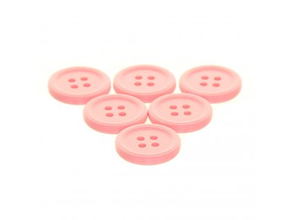 90259 3D KNOFLIK KOLECKO CTYRDIRKOVE BABY RUZOVE