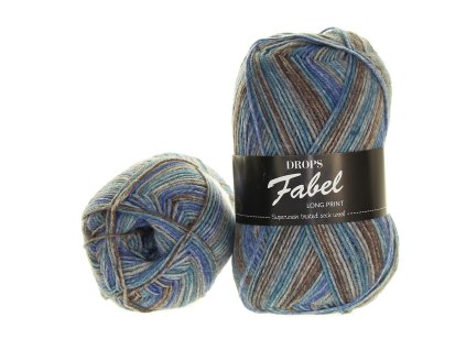 DROPS FABEL 604 LONG PRINT