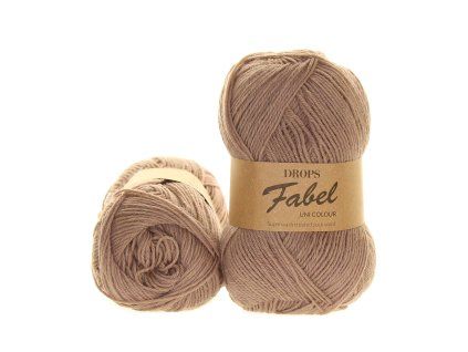 Drops Fabel uni colour 101 mocca
