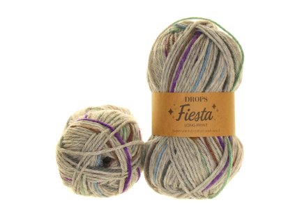 DROPS FIESTA 28 LONG PRINT
