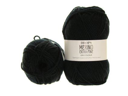 Merino Extra Fine 02 černá