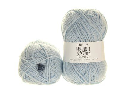 Merino Extra Fine 39 ledová modrá