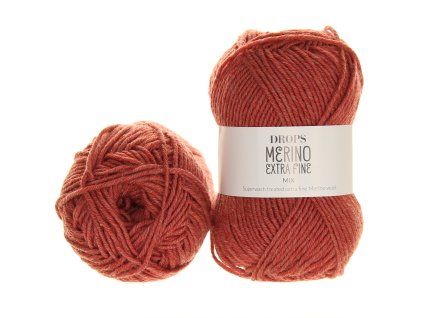 Merino Extra Fine 45 rumělka