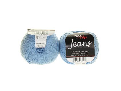 Jeans azurová 8085