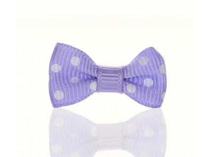 Mašlička puntík fialovobílá