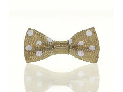 Mašlička puntík cappuccino