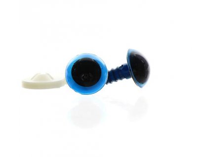 Očička modré 10 mm 1 pár