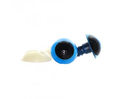 Oči modré 15 mm