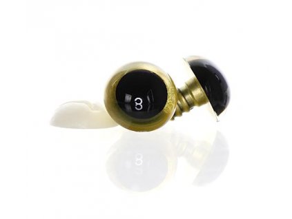 Oči zlaté 18 mm