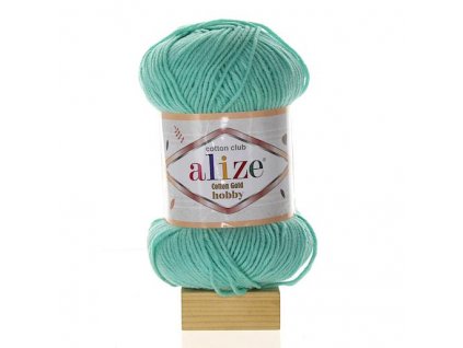 Cotton Gold Hobby zelená aqua 15