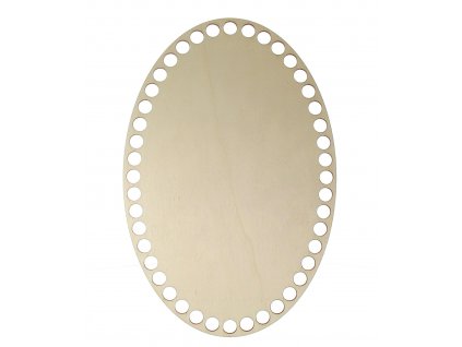 Dno na košík Topol, oválné 16x24cm