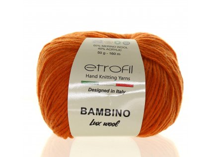 Bambino Lux Wool oranžová 70212