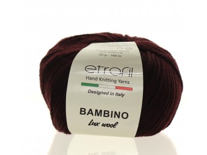 Bambino Lux Wool bordó 70317