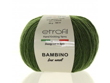 Bambino Lux Wool trávově zelená 70408