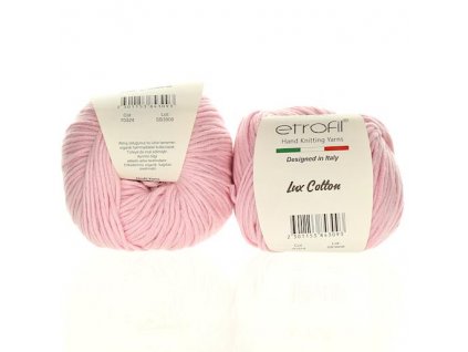 Lux Cotton světle růžová 70324
