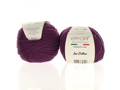 Lux Cotton fialová 70329