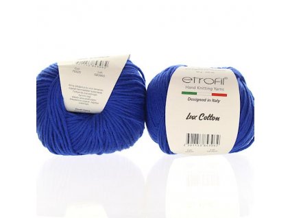 Lux Cotton královská modř 70525