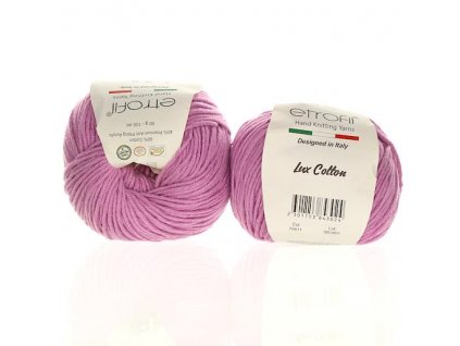 Lux Cotton fialovorůžová 70611