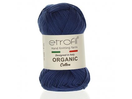 Organic Cotton indigo EB023