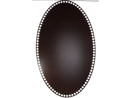 Dno na košík wenge, oválné 30x50cm