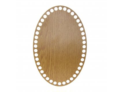 Dno na košík dub, oválné 16x24cm