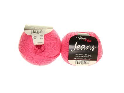 Jeans růžová 8033