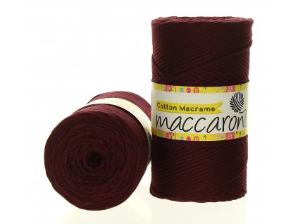 Cotton Macrame tmavě fialová 58-806